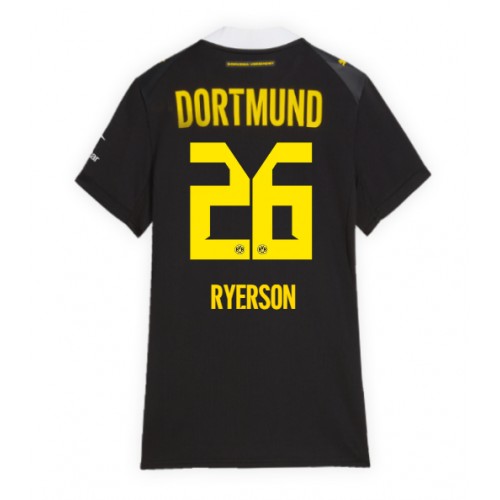 Borussia Dortmund Julian Ryerson #26 Vieraspaita Naiset 2026-27 Lyhythihainen